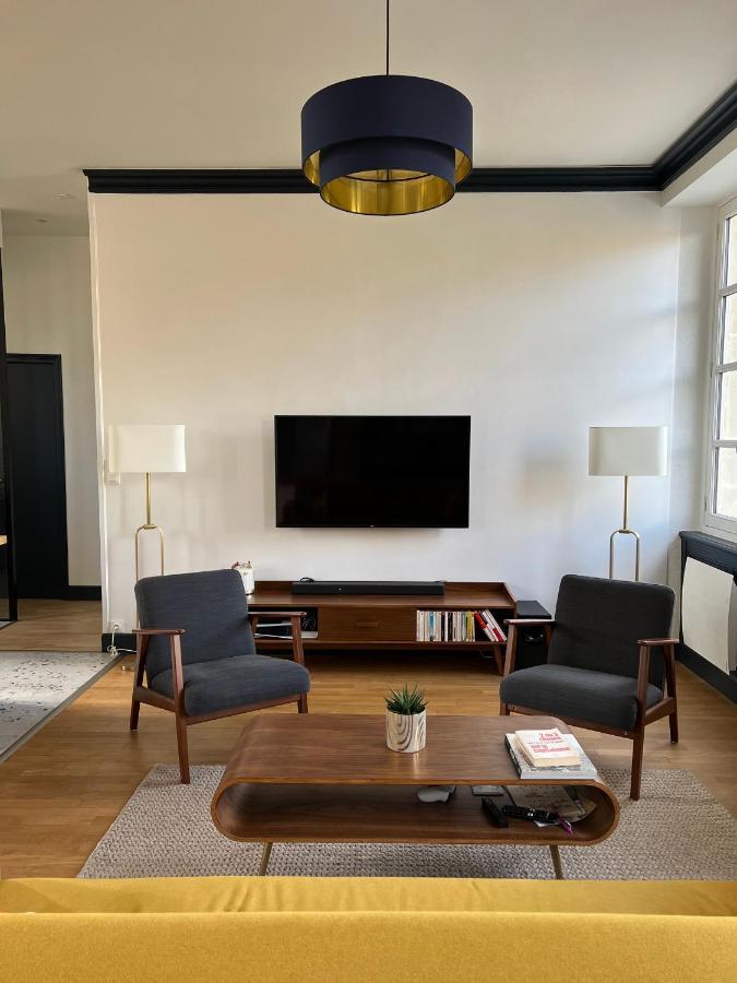 Bright Apt 70M2 In Bayeux Historic Center W Pkg Exteriér fotografie