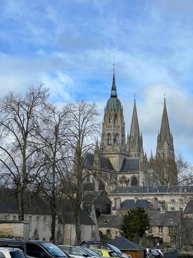 Bright Apt 70M2 In Bayeux Historic Center W Pkg Exteriér fotografie